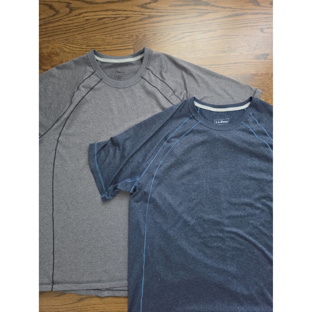 L.L.Bean Men's Athletic T-Shirts (2-Pack) Size Medium